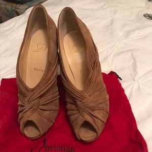 Never worn -Christian Louboutin Treopli 120 Ankle Boots